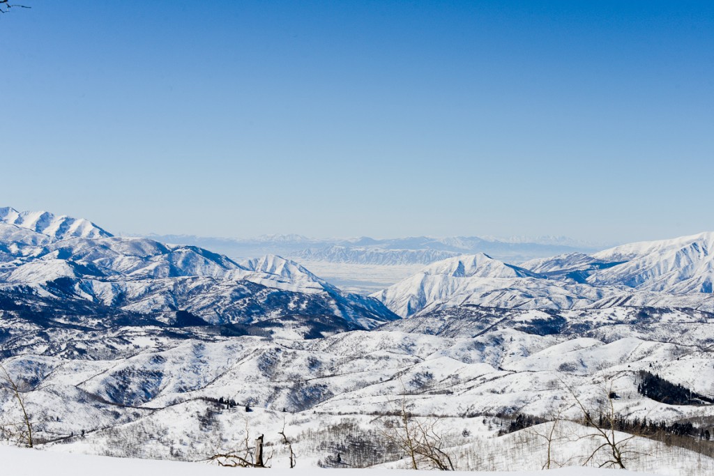 Utah Valley from Daniel's Summit